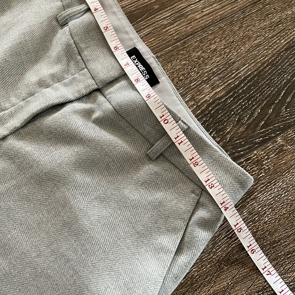 Express Wide Leg High Rise Grey - Picture 5 of 6